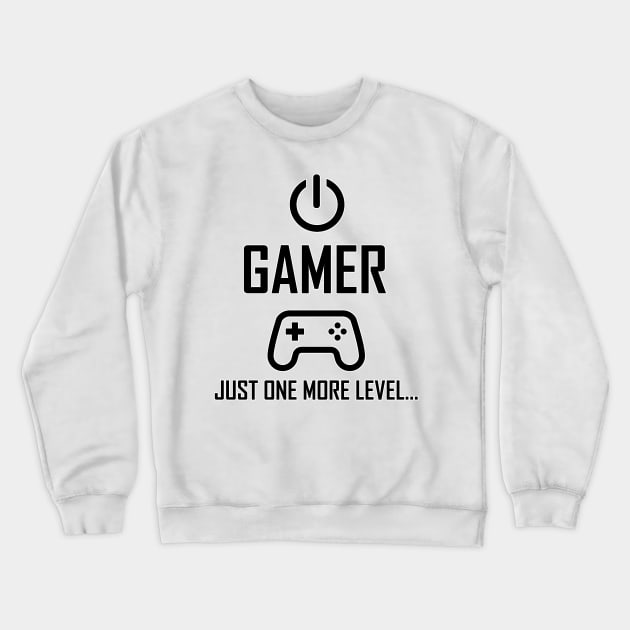 Gamer Crewneck Sweatshirt by valentinahramov